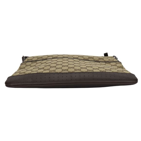 GUCCI Brown Leather Shoulder Bag - Picture 4 of 11